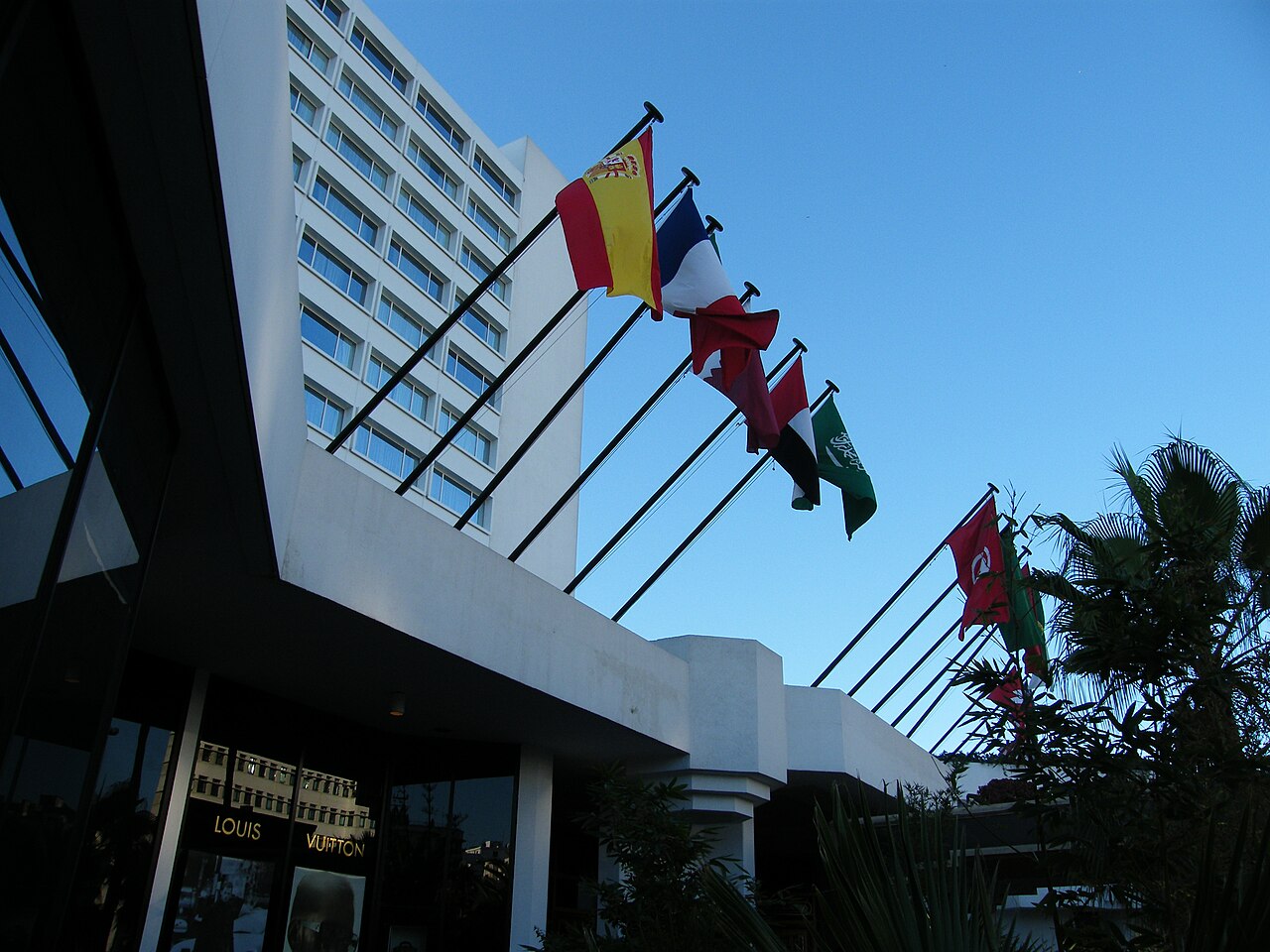 Hyatt Regency Casablanca aan de Place des Nations Unies
