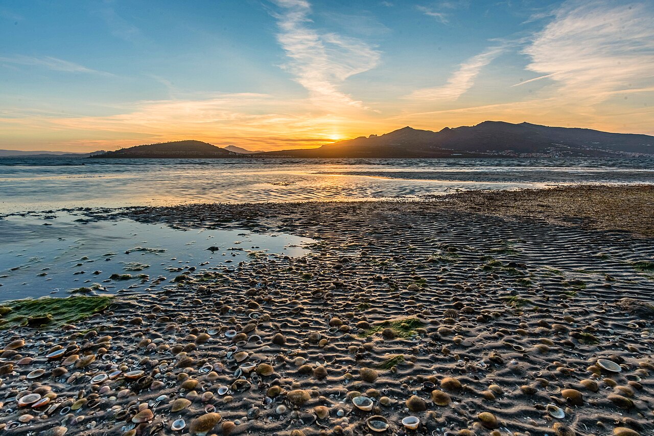 Lagune Marchica bij Nador