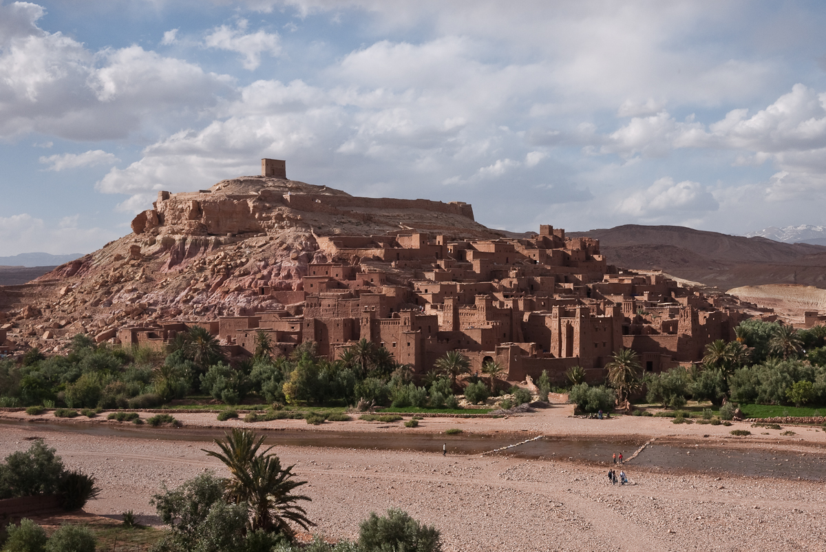 Aït Benhaddou in het licht