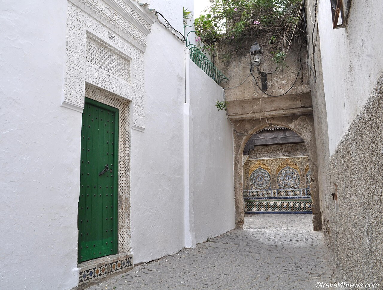 Steeg in de medina van Tanger
