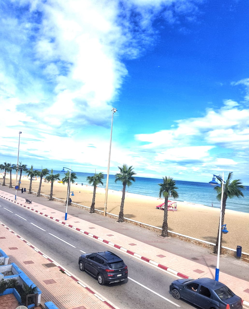 Strand van Martil bij Tetouan